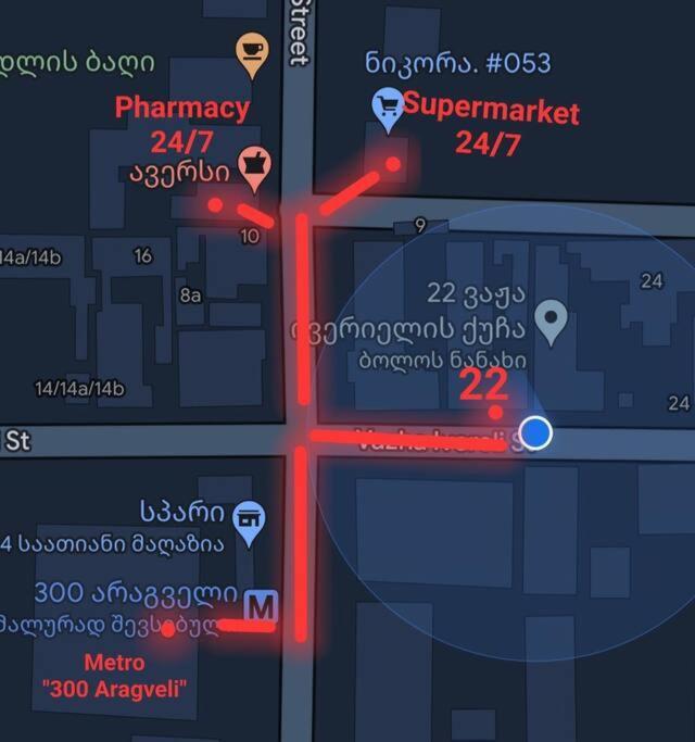 דירות טביליסי Flat 22 מראה חיצוני תמונה